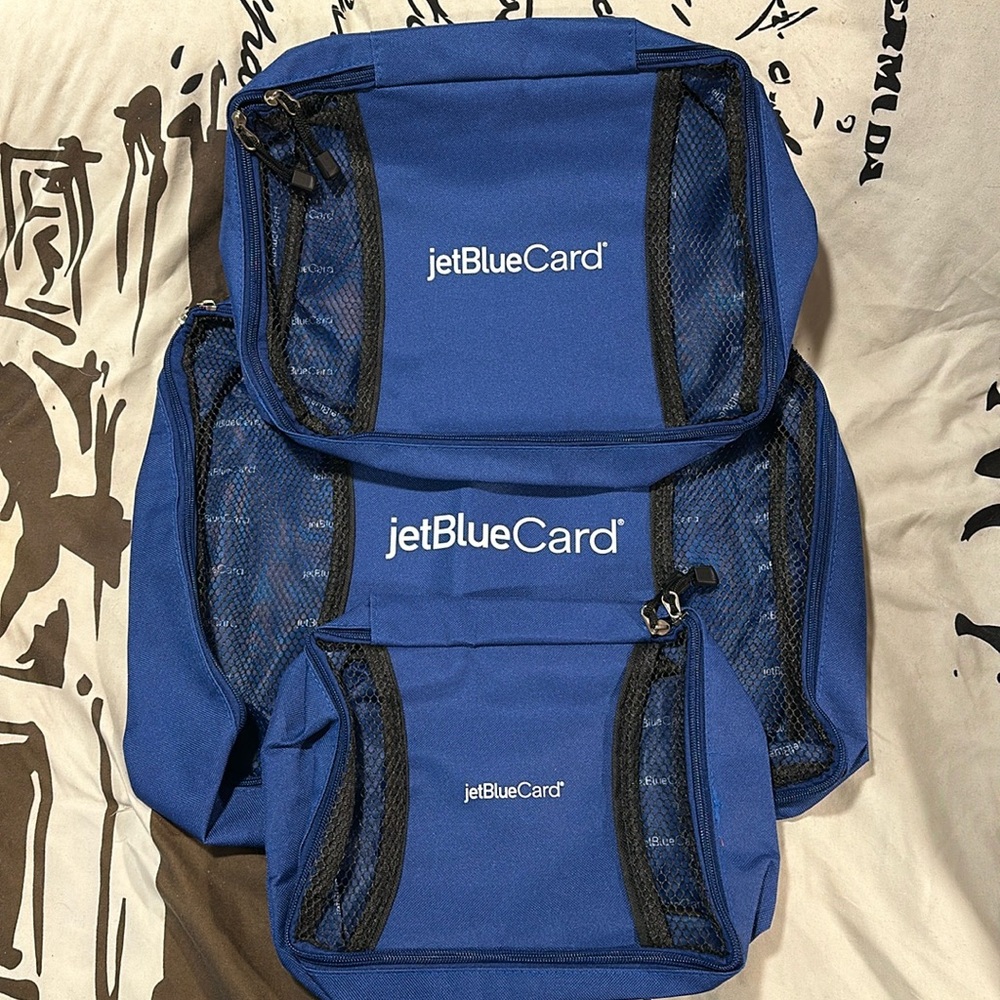 JetBlue Card nesting packing cubes brand new! Airline pilot or flight attendant